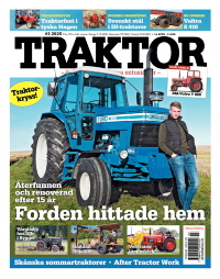 Tidningsetta Traktor